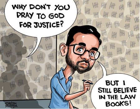 Student activist Umar Khalid, denied bail under UAPA for five years