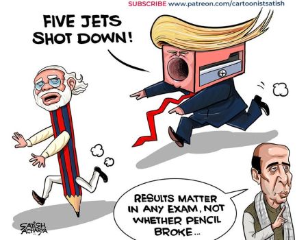 Rajnath Modi Trump