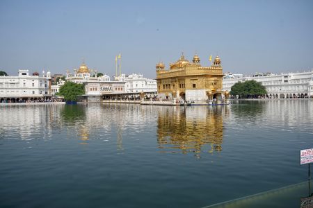Darbar Sahib (Golden Temple), Amritsar — the holiest Sikh shrine.