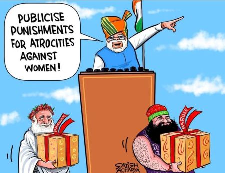 Godmen Modi Asaram