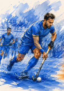 Blue Jersey