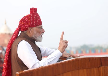 Modi Red Fort