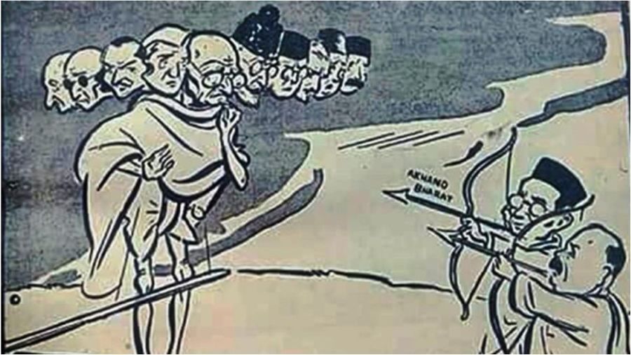 Politics Burning Ravana